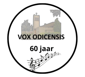 Logo 60 jaar Vox Odicensis